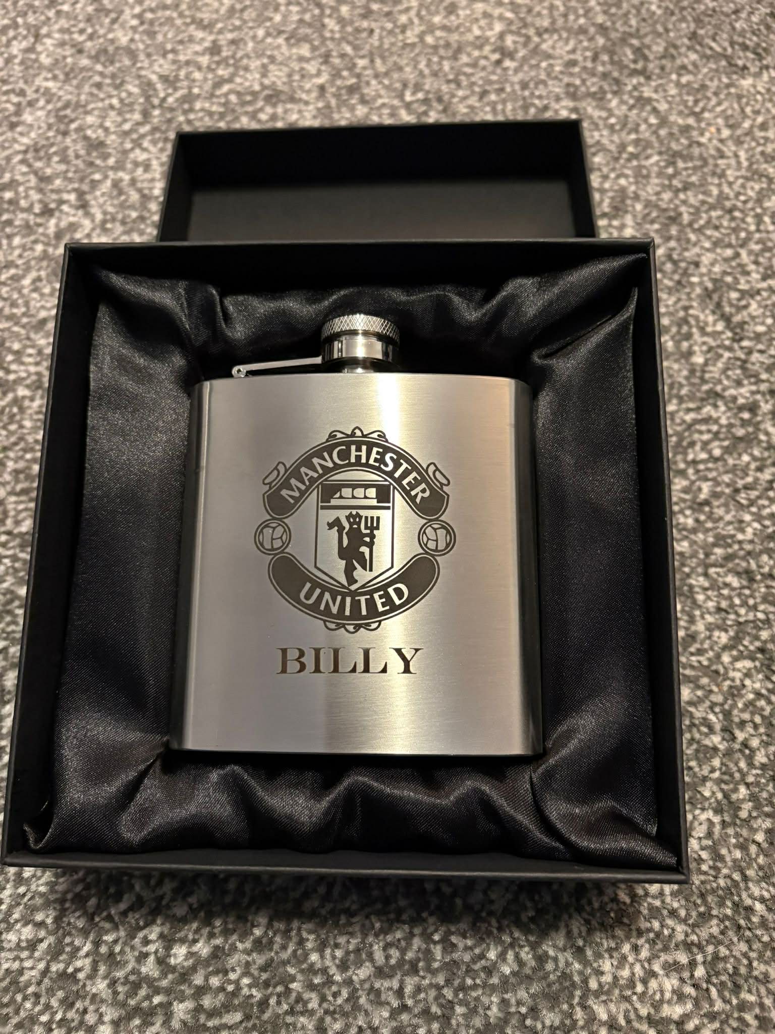 Personalised Engraved Hip Flask