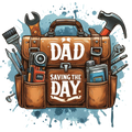 Personalised Father's Day Mug – Dad Saving The Day