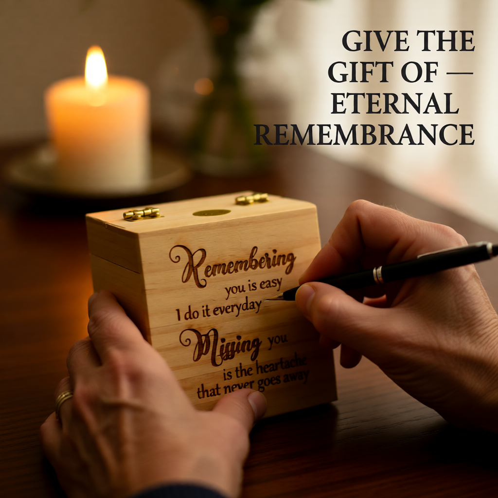 Personalised Engraved Memory Box