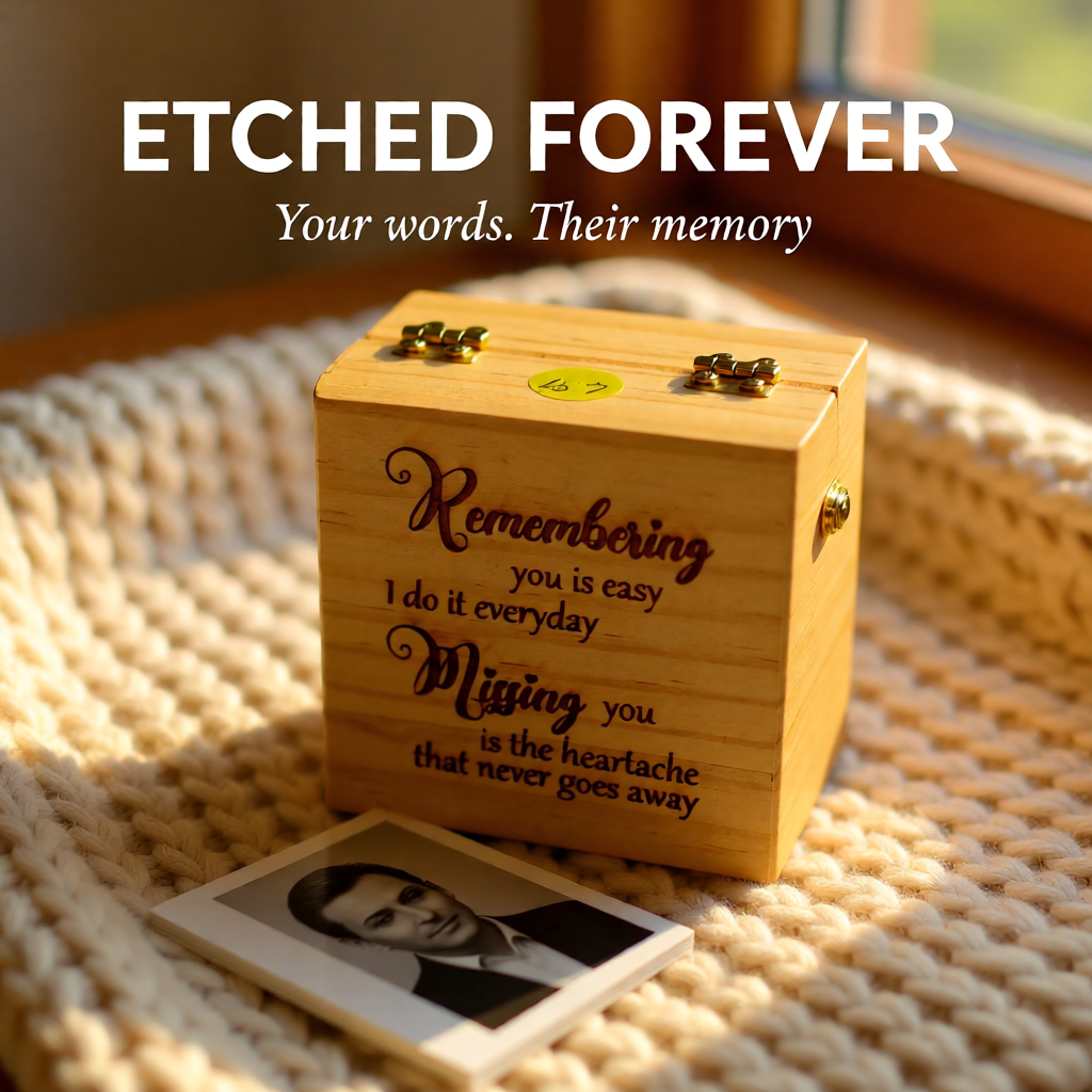 Personalised Engraved Memory Box
