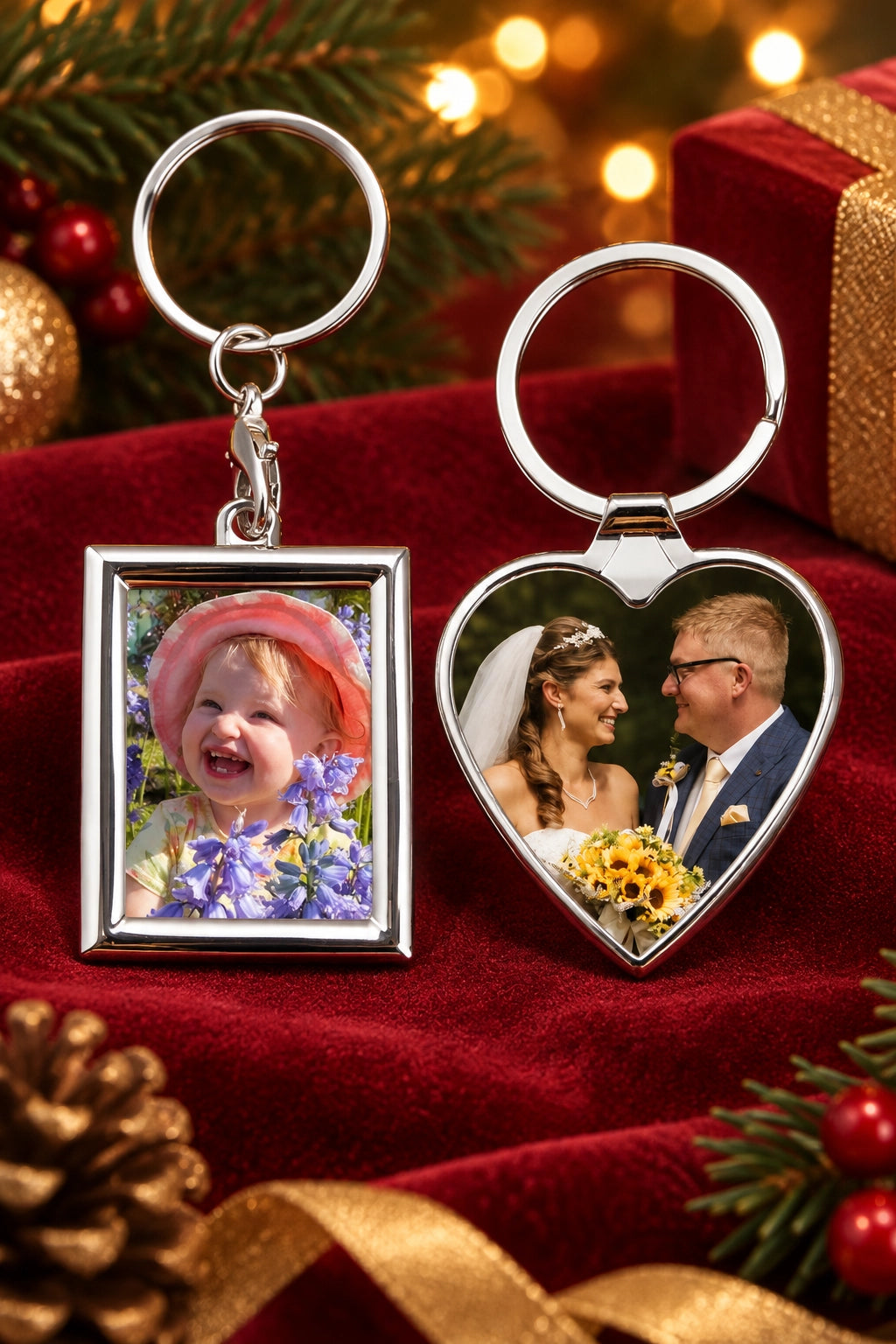 Personalised Framed Keyrings