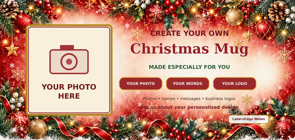 Personalised Christmas Printed Coffee Mug