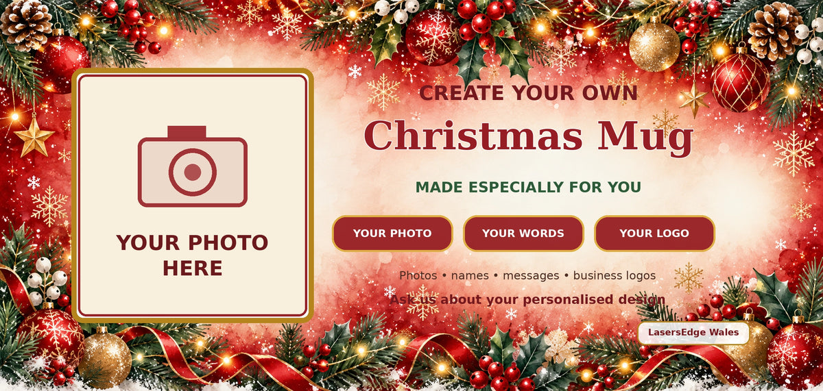 Personalised Christmas Printed Coffee Mug