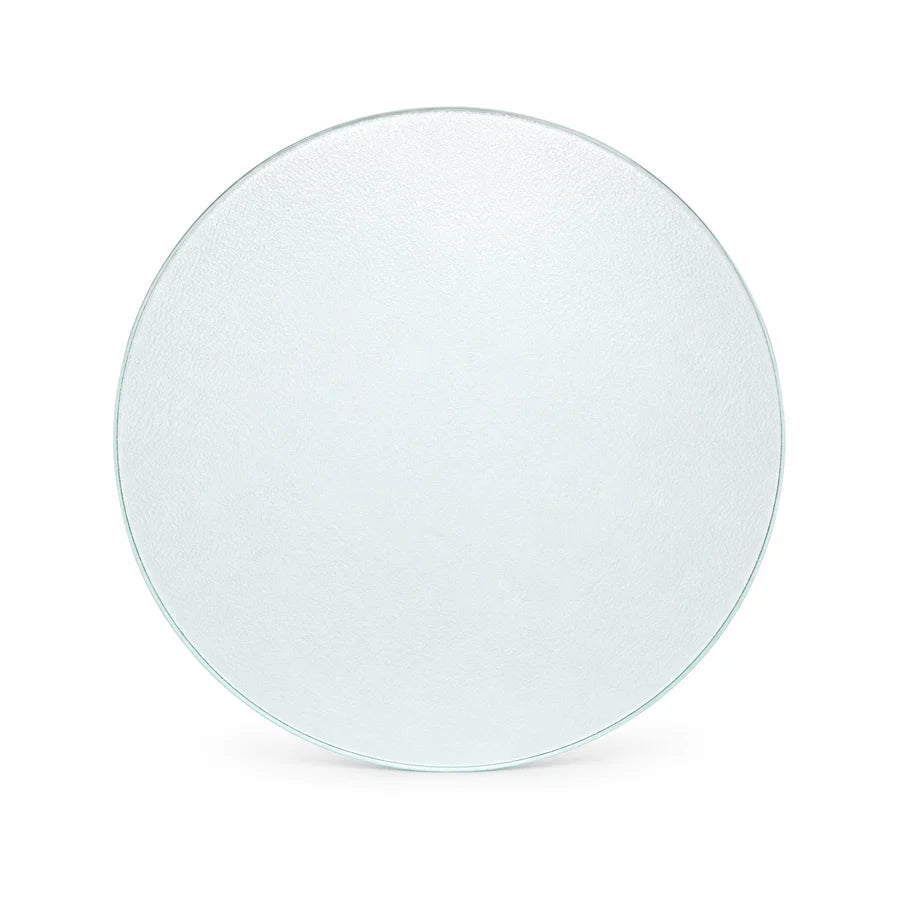 Personalised 20cm Round Glass Cutting Board