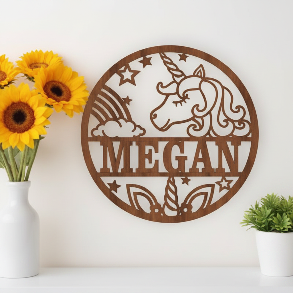 Unicorn Plaque